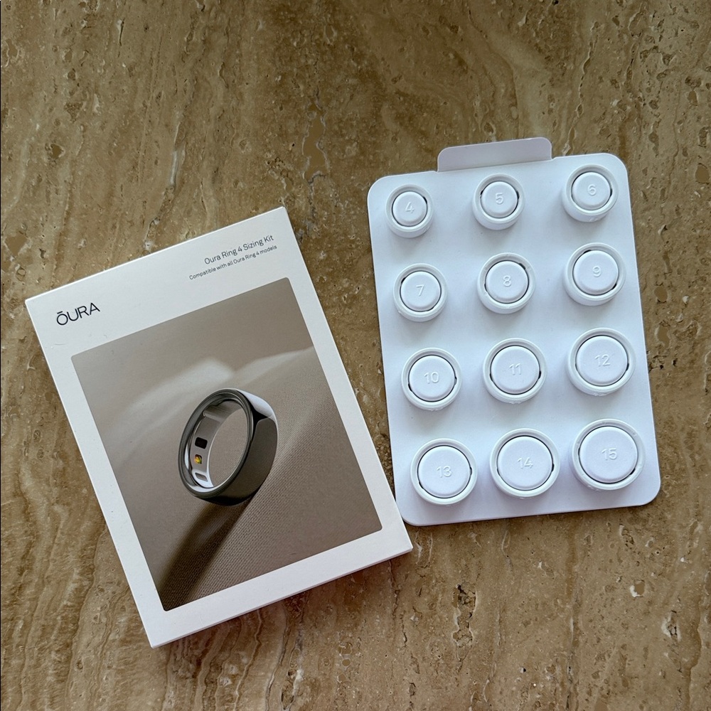 Oura Ring 4 Sizing Kit - In Original Packaging